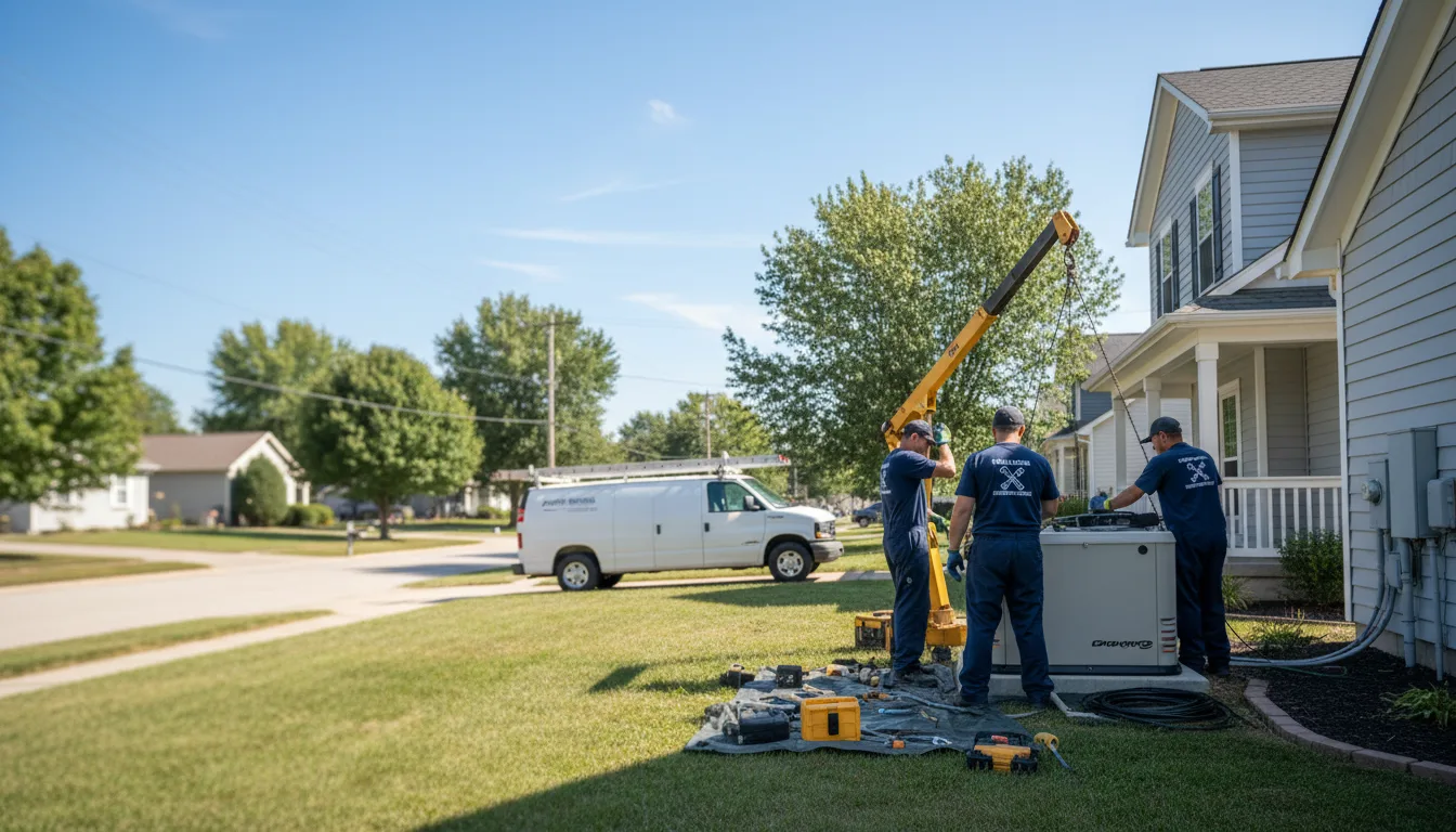 Generator Installation in Knoxville, IL near me